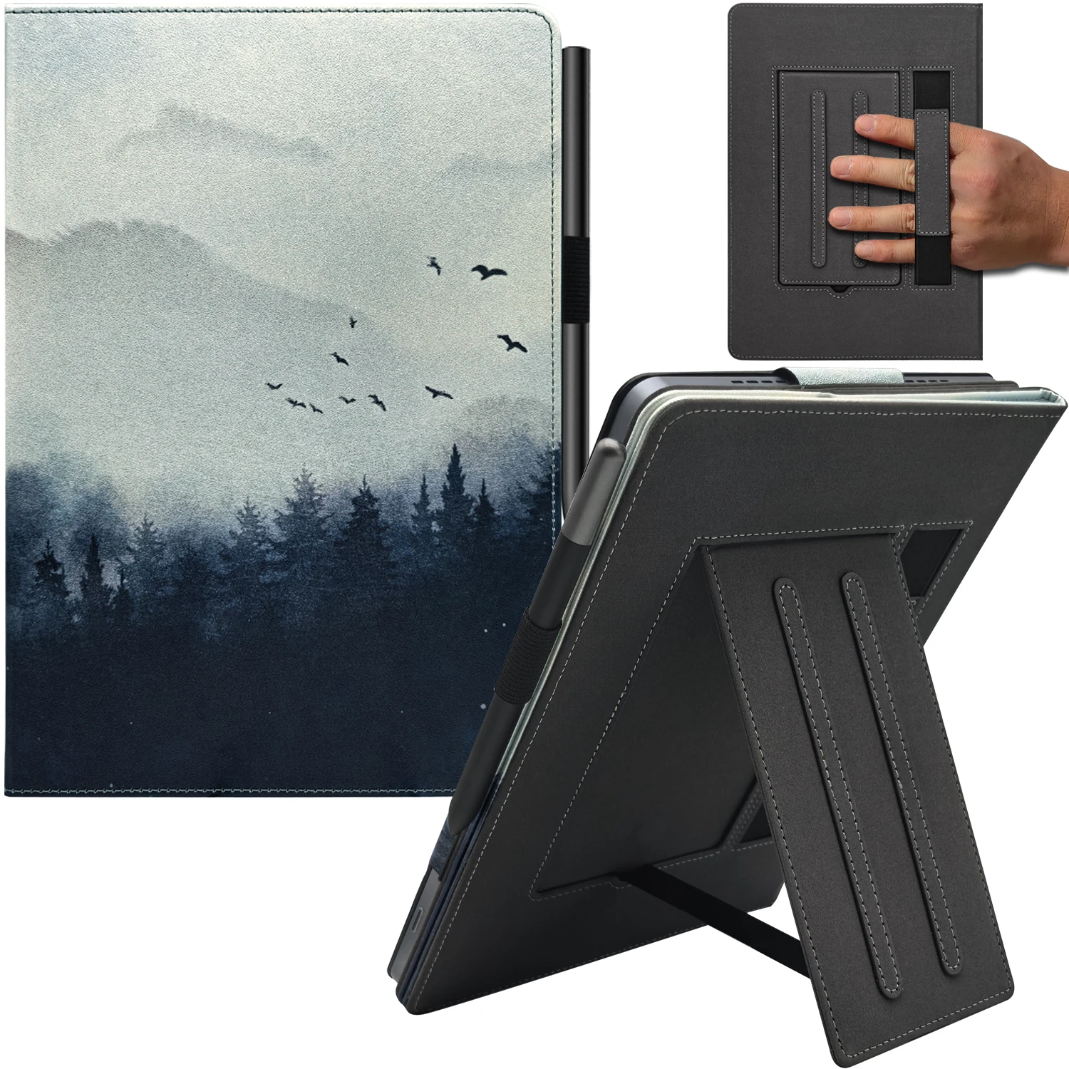 Case for 11.5" TCL NxtPaper 11 Plus Tablet,PU Bidirectional Multi-Angle Stand Cover with Auto Sleep & Wake/Hand Strap/Pen Holder
Case for 11.5" TCL NxtPaper 11 Plus Tablet,PU Bidirectional Multi-Angle Stand Cover with Auto Sleep & Wake/Hand Strap/Pen Holder