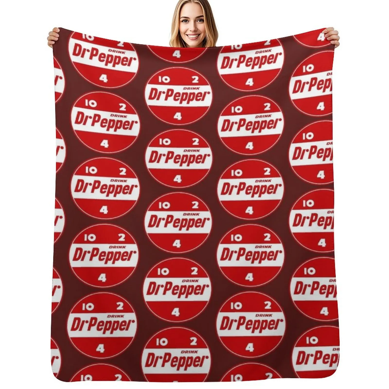 1950's Dr Pepper Throw Blanket Soft Comfort Blanket for Reading Watching TV
1950's Dr Pepper Throw Blanket Soft Comfort Blanket for Reading Watching TV