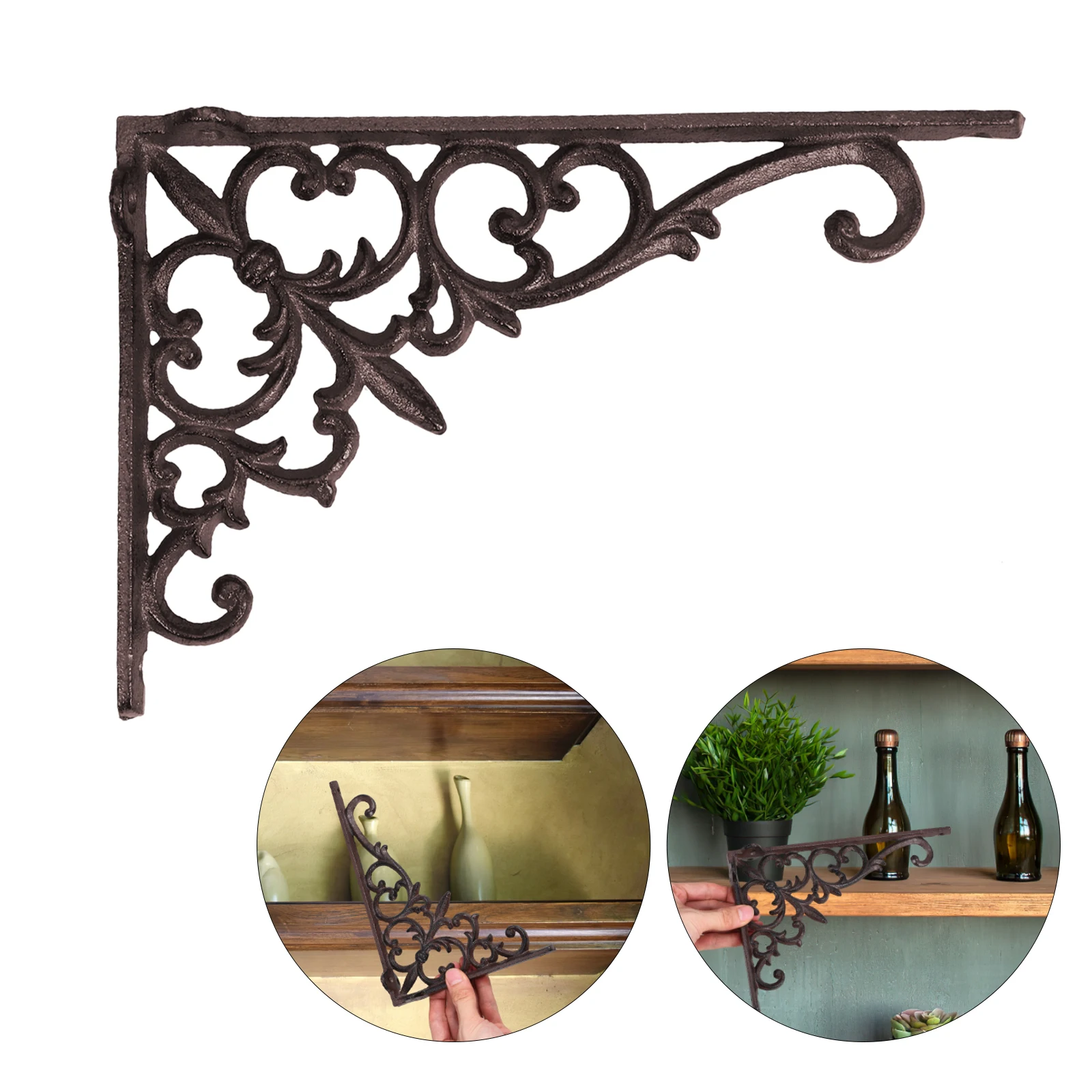 2 шт. железные угловые кронштейны, сверхмощные стеллажи, настенное крепление для хранения, декоративные плавающие полки, металлический кронштейн, фурнитура
2 шт. железные угловые кронштейны, сверхмощные стеллажи, настенное крепление для хранения, декоративные плавающие полки, металлический кронштейн, фурнитура