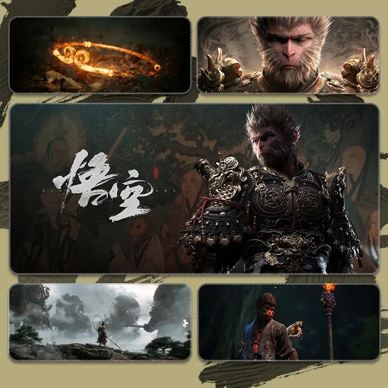 Черный миф Wukong Аниме игра супер большой утолщенный коврик для мыши Черный миф Wukong периферийное настольное украшение для подарка парню
Черный миф Wukong Аниме игра супер большой утолщенный коврик для мыши Черный миф Wukong периферийное настольное украшение для подарка парню