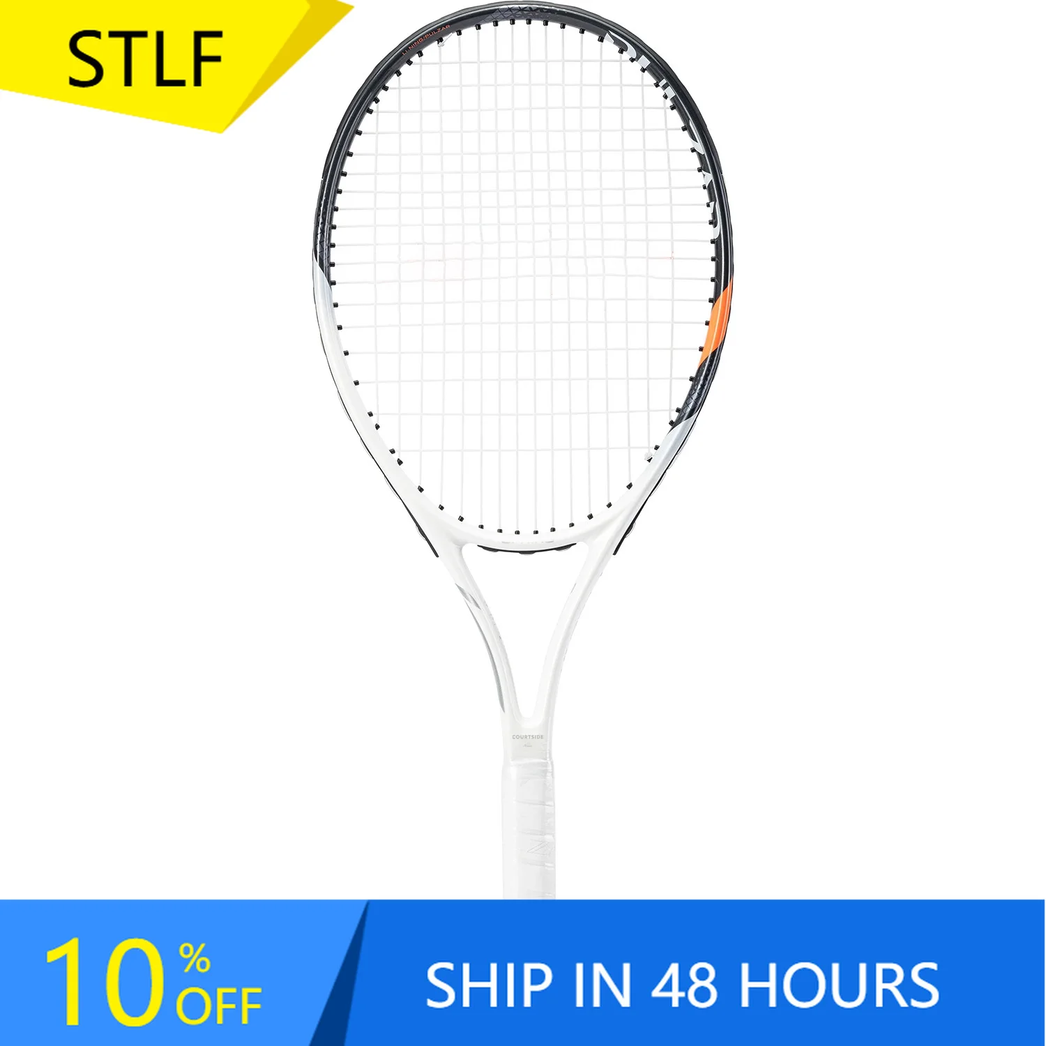 STLFSpecially Designed for Beginners the Carbon Aluminum Composite Tennis Racket Has a Lightweight Feel
STLFSpecially Designed for Beginners the Carbon Aluminum Composite Tennis Racket Has a Lightweight Feel