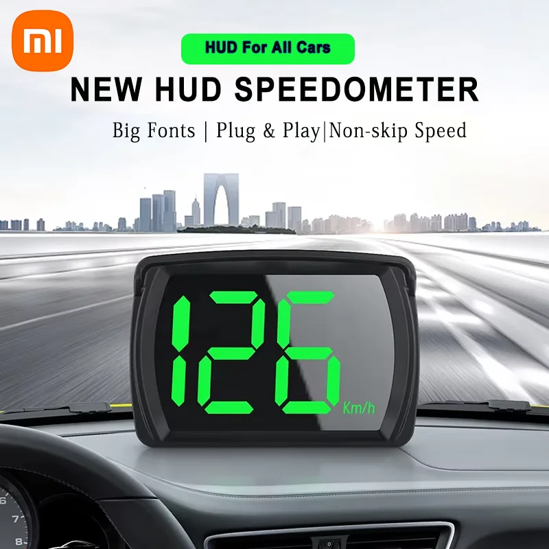 Xiaomi Hud Gps Car Digital Speedometer Head-up Display Dual Chips KMH MPH Reminder Meter Plug and Play Big Font for All Cars
Xiaomi Hud Gps Car Digital Speedometer Head-up Display Dual Chips KMH MPH Reminder Meter Plug and Play Big Font for All Cars