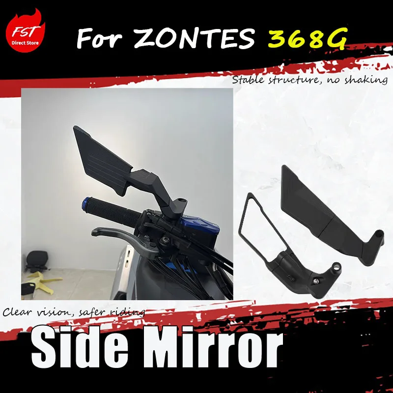 For ZONTES 368G special modification accessory combat-type racing stabilizing wing rearview mirror
For ZONTES 368G special modification accessory combat-type racing stabilizing wing rearview mirror