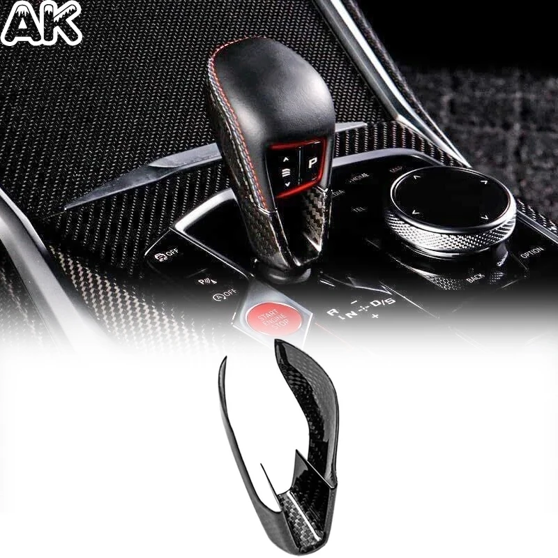 For BMW M2 M3 G80 M4 G82 G83 X3M X4M X5M X6M F95 F96 Real Carbon Fiber Car Gear Shift Knob Trim Cover Car Interior Accessories
For BMW M2 M3 G80 M4 G82 G83 X3M X4M X5M X6M F95 F96 Real Carbon Fiber Car Gear Shift Knob Trim Cover Car Interior Accessories