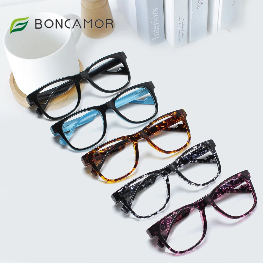 Мужские и женские очки для чтения Boncamor, синие модные компьютерные очки с защитой от ультрафиолета, 2024
Мужские и женские очки для чтения Boncamor, синие модные компьютерные очки с защитой от ультрафиолета, 2024