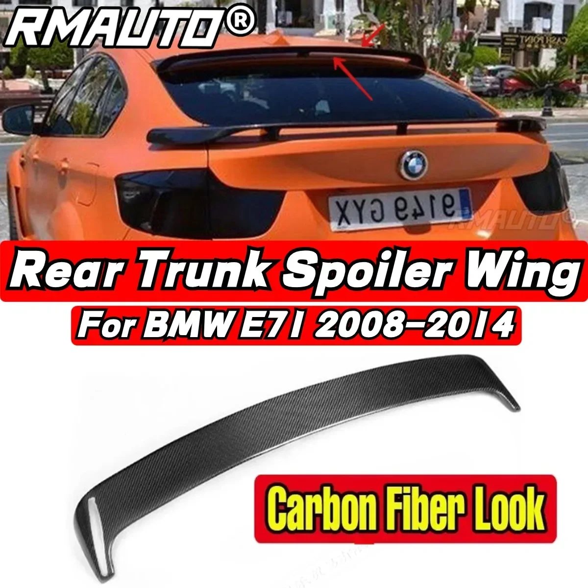 Для BMW X6 E71 2008 2009 2010 2011 2012 2013 2014 комплект заднего спойлера для кузова BMW E71 автомобильный задний спойлер для багажника автомобильные аксессуары
Для BMW X6 E71 2008 2009 2010 2011 2012 2013 2014 комплект заднего спойлера для кузова BMW E71 автомобильный задний спойлер для багажника автомобильные аксессуары