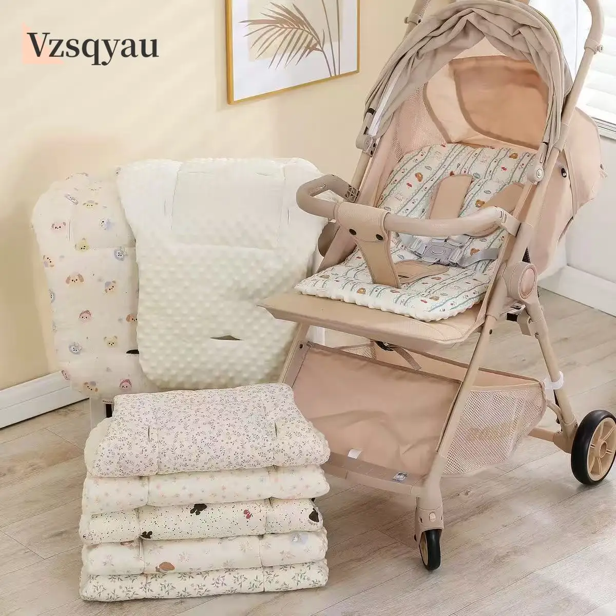 Comfortable Cotton Baby Stroller Pad Four Seasons General Soft Seat Cushion Child Cart Seat Mat Kids Pushchair Cushion Thickened
Comfortable Cotton Baby Stroller Pad Four Seasons General Soft Seat Cushion Child Cart Seat Mat Kids Pushchair Cushion Thickened