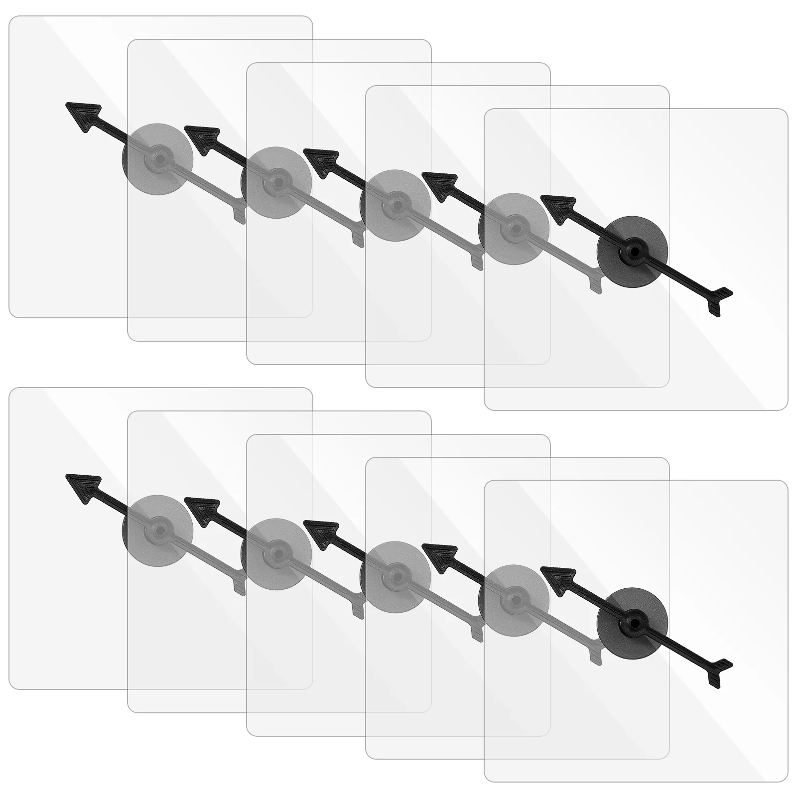 10 Pcs Transparent Game Turntable Kids Toy Indicators DIY Accessory Arrow Accessories Board Games Plastic Arrows Child
10 Pcs Transparent Game Turntable Kids Toy Indicators DIY Accessory Arrow Accessories Board Games Plastic Arrows Child