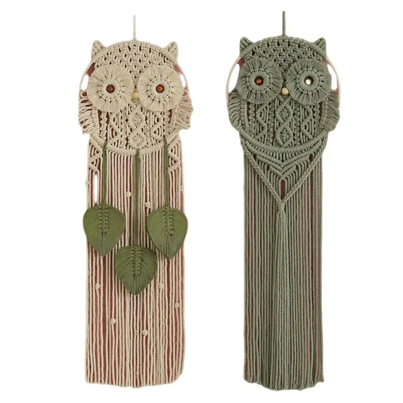 Boho Owl Wall Decor Handmade Creative Art Tapestry Wall Ornament Room Decor For Front Door Entrance Garden Outdoor Nursery Room
Boho Owl Wall Decor Handmade Creative Art Tapestry Wall Ornament Room Decor For Front Door Entrance Garden Outdoor Nursery Room