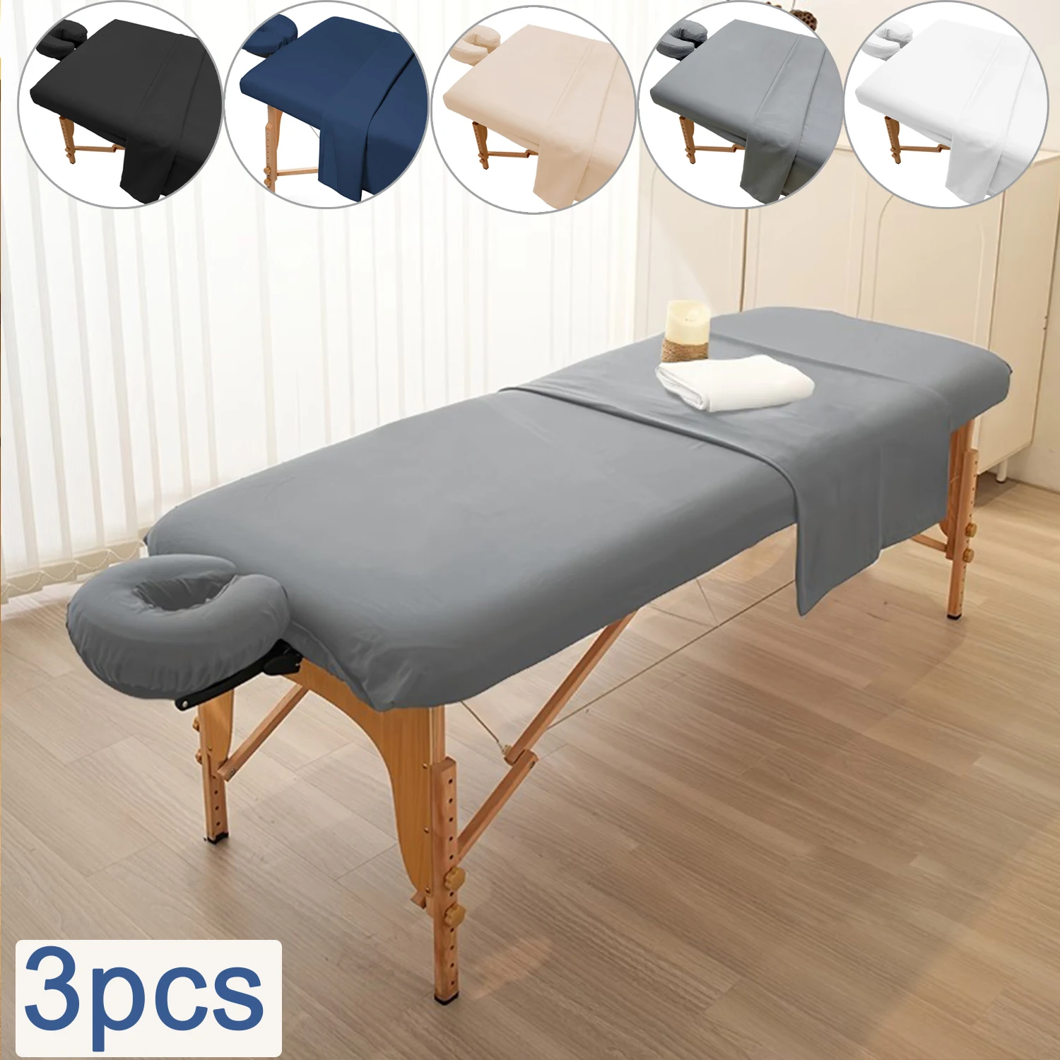 New 3pcs Massage Bed Set Cover,Mattress Cover, Small Pillow Cover, Solid-colored Massage Bed Cover.Washable, for Long-Term Use
New 3pcs Massage Bed Set Cover,Mattress Cover, Small Pillow Cover, Solid-colored Massage Bed Cover.Washable, for Long-Term Use