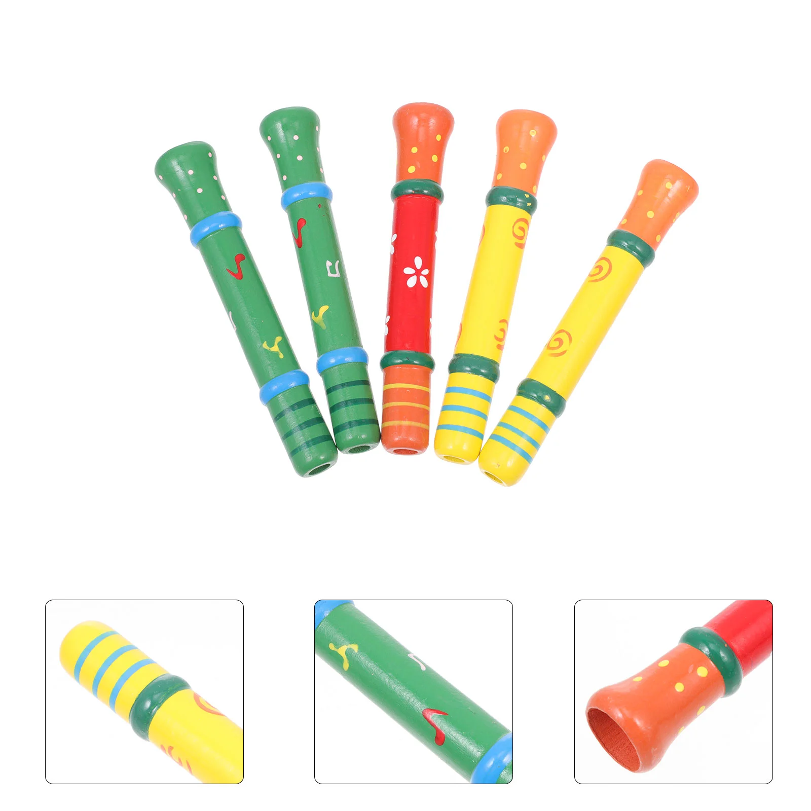 5pcs Simulation Musical Instrument Toys Wooden Playthings (Random Color) Wood Whistle Toy Children's Whistle
5pcs Simulation Musical Instrument Toys Wooden Playthings (Random Color) Wood Whistle Toy Children's Whistle