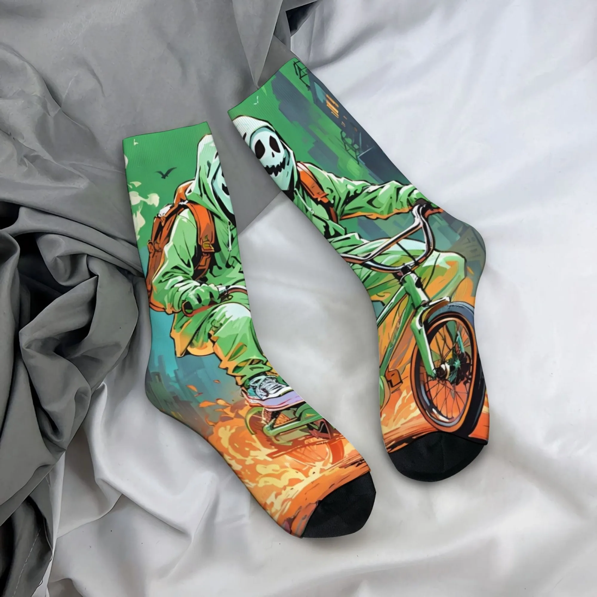 Harajuku Retro Skull Cycling Theme Men's Socks: Novel Street Style, Dark Hip Hop, Casual Socks, Fun and Crazy Party/Holiday Gift
Harajuku Retro Skull Cycling Theme Men's Socks: Novel Street Style, Dark Hip Hop, Casual Socks, Fun and Crazy Party/Holiday Gift
