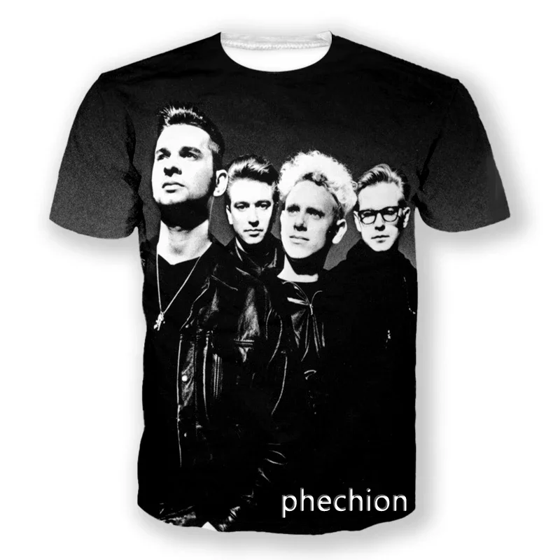 Phechion Deep Mode 3D Printed Men's T-shirts Hip Hop Women's T-shirts the Top Supplier of Unisex Fashion Sportswear
Phechion Deep Mode 3D Printed Men's T-shirts Hip Hop Women's T-shirts the Top Supplier of Unisex Fashion Sportswear