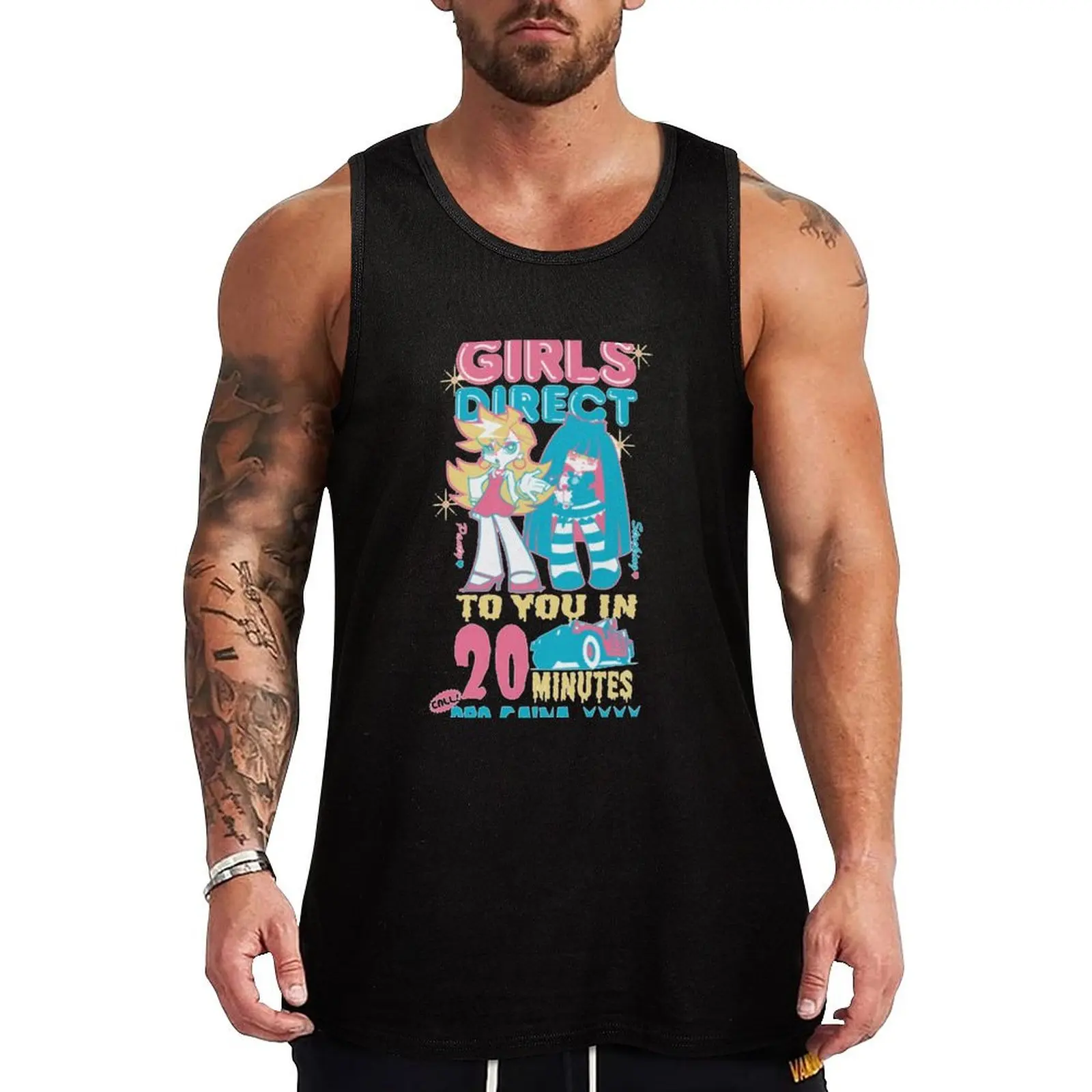 Panty and Stocking - Girls Direct - PASWG Tank Top Sports Training Tank Top Quick Dry Gym Fitness Shirt
Panty and Stocking - Girls Direct - PASWG Tank Top Sports Training Tank Top Quick Dry Gym Fitness Shirt