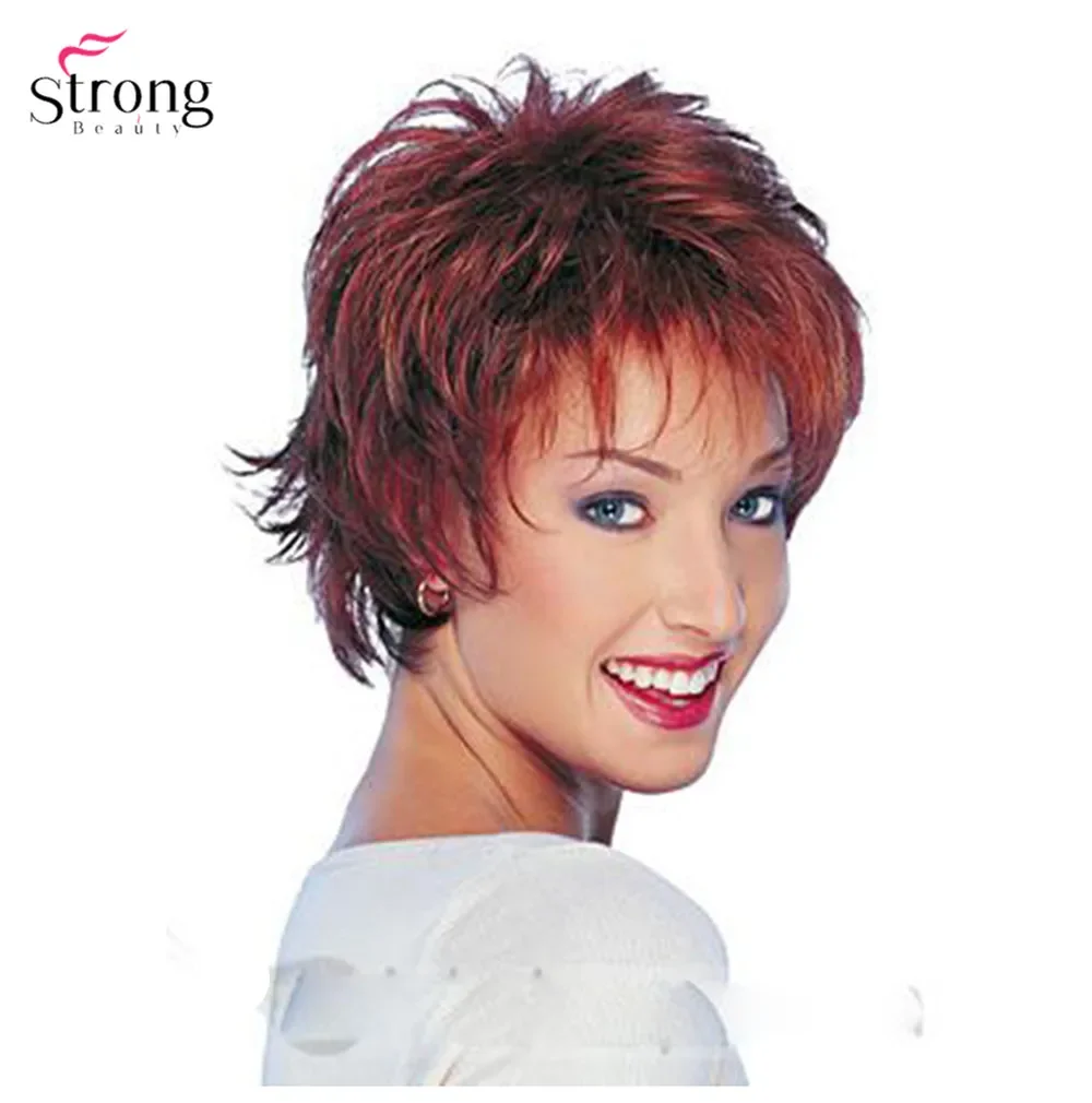 StrongBeauty женские синтетические парики короткие прямые многослойные стрижки пикси красный парик Natura волосы
StrongBeauty женские синтетические парики короткие прямые многослойные стрижки пикси красный парик Natura волосы