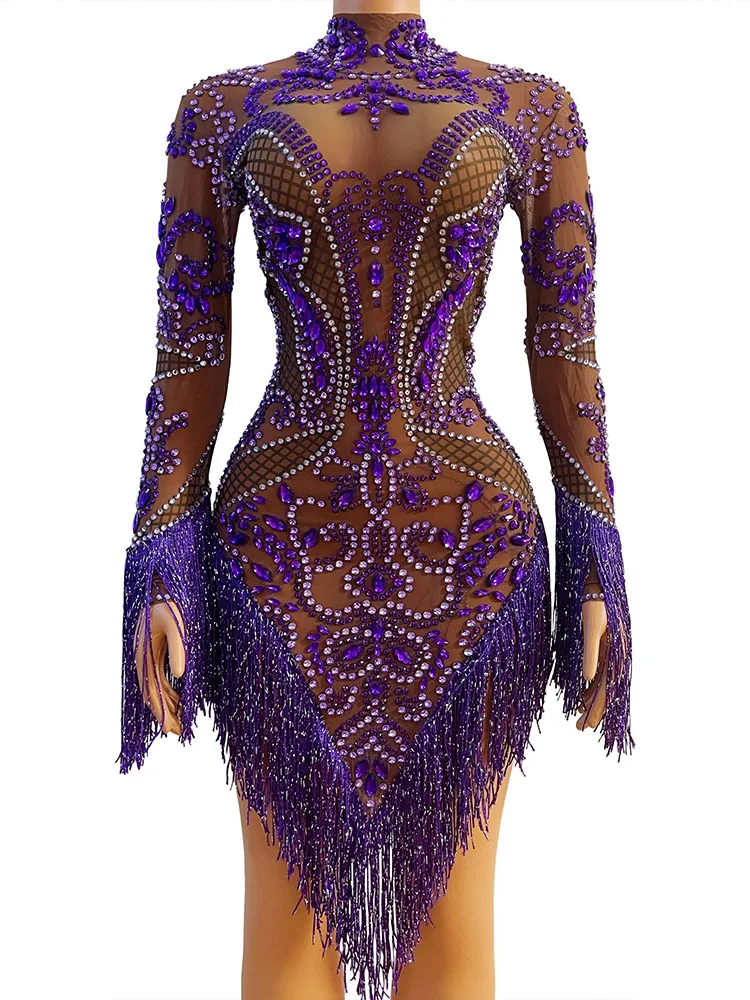 High Quality Rhinestone Tassel Elastic Irregular Wrap Skirt 2024 New Fashionable Custom Women'S Clothing
High Quality Rhinestone Tassel Elastic Irregular Wrap Skirt 2024 New Fashionable Custom Women'S Clothing