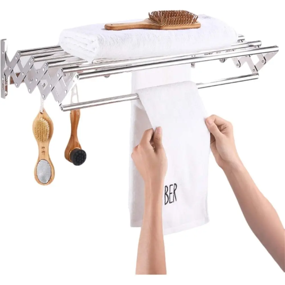 Clothes Drying Rack Airer Laundry Room Wall Mounted Clothes Dryer Hanger Folding Wall Coat Racks Retractable Washing Line Clothe
Clothes Drying Rack Airer Laundry Room Wall Mounted Clothes Dryer Hanger Folding Wall Coat Racks Retractable Washing Line Clothe