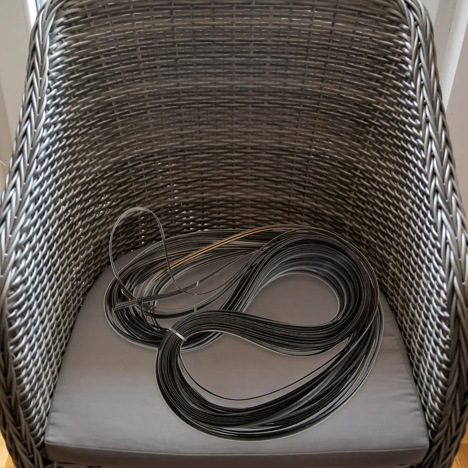 Plastic Wicker Repair Kit 1 Roll High Strength Pe Imitation Rattan for Wicker Chair Furniture Repair DIY Craft Basket Making
Plastic Wicker Repair Kit 1 Roll High Strength Pe Imitation Rattan for Wicker Chair Furniture Repair DIY Craft Basket Making