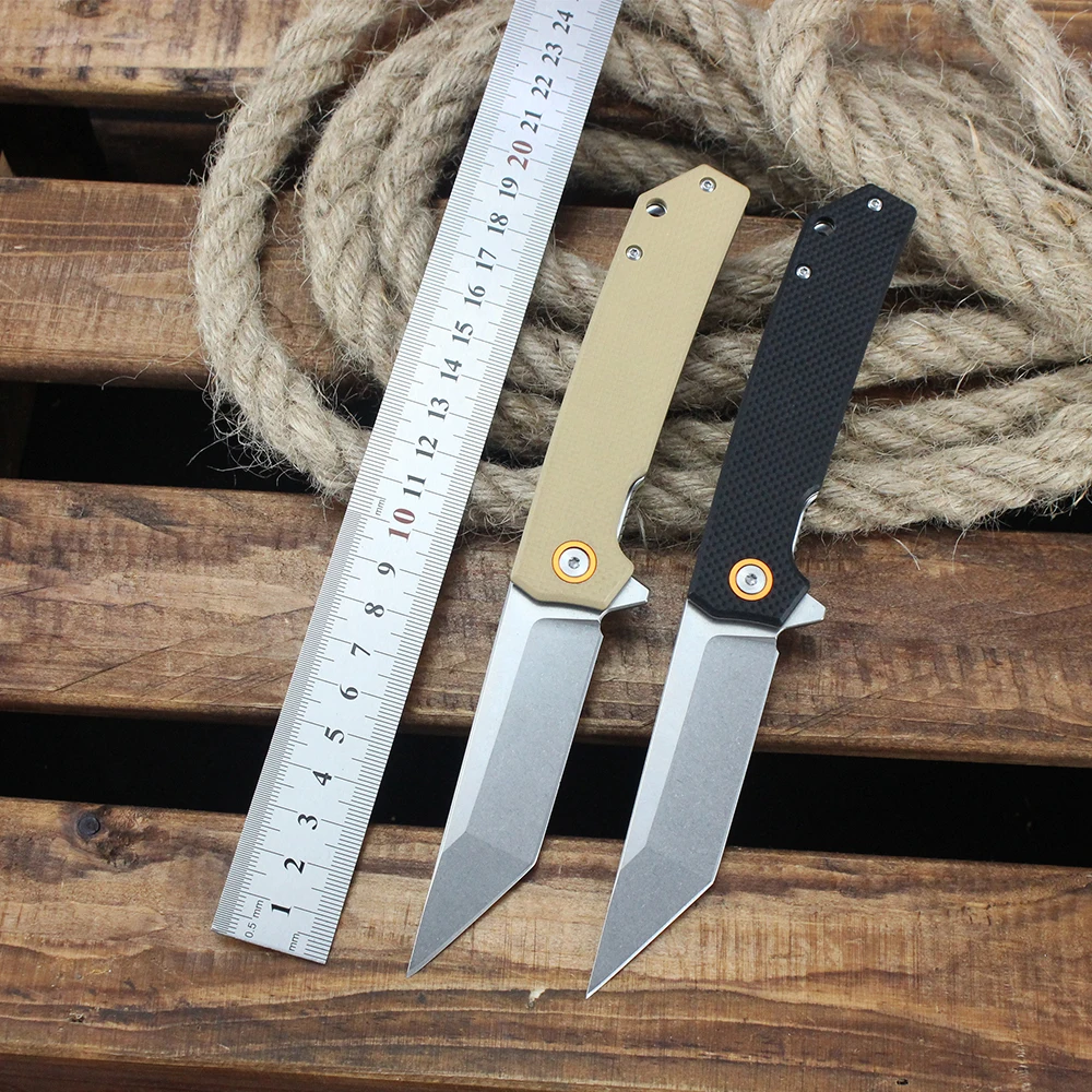Pocket Folding Knife D2 Blade G10 Handle Outdoor Military Tactical Combat Survival Knives EDC Tools for Men Gift
Pocket Folding Knife D2 Blade G10 Handle Outdoor Military Tactical Combat Survival Knives EDC Tools for Men Gift