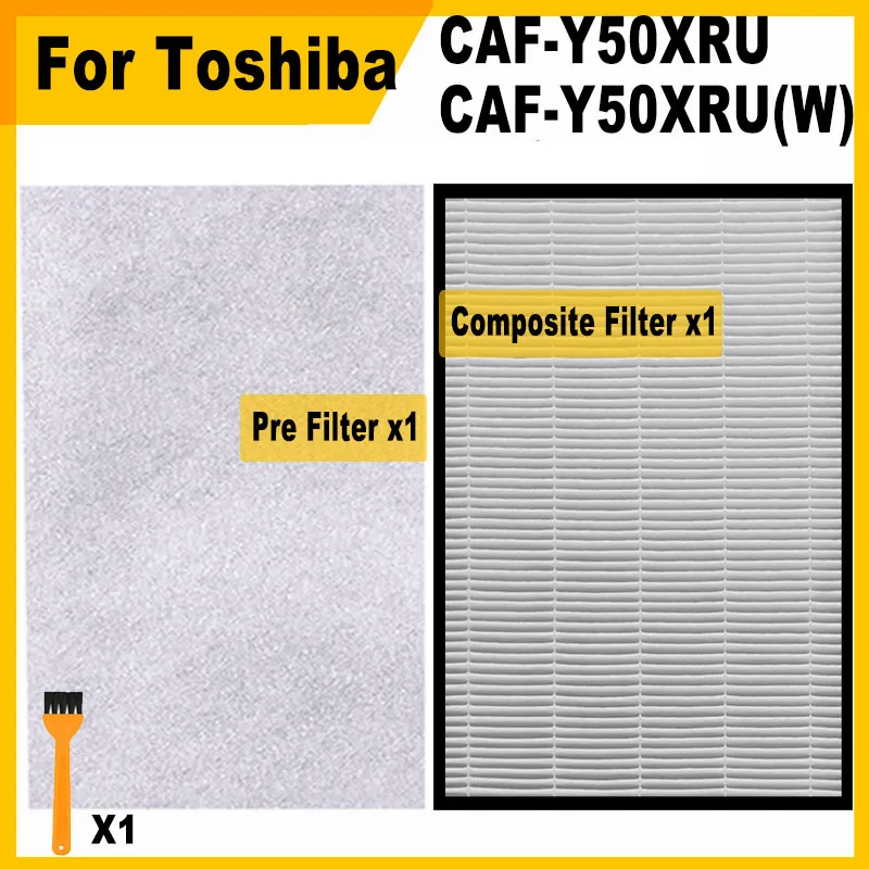 Replacement 2 IN HEPA Carbon Combined Filter For Toshiba Air Purifier CAF-Y50XRU CAF-Y50XRU(W)
Replacement 2 IN HEPA Carbon Combined Filter For Toshiba Air Purifier CAF-Y50XRU CAF-Y50XRU(W)