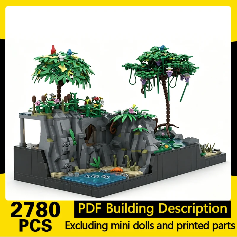 Medieval Castle Model MOC Building Bricks Cave, Waterfall And Trap Modular Technology Gifts Holiday Assemble Children Toys Suit
Medieval Castle Model MOC Building Bricks Cave, Waterfall And Trap Modular Technology Gifts Holiday Assemble Children Toys Suit