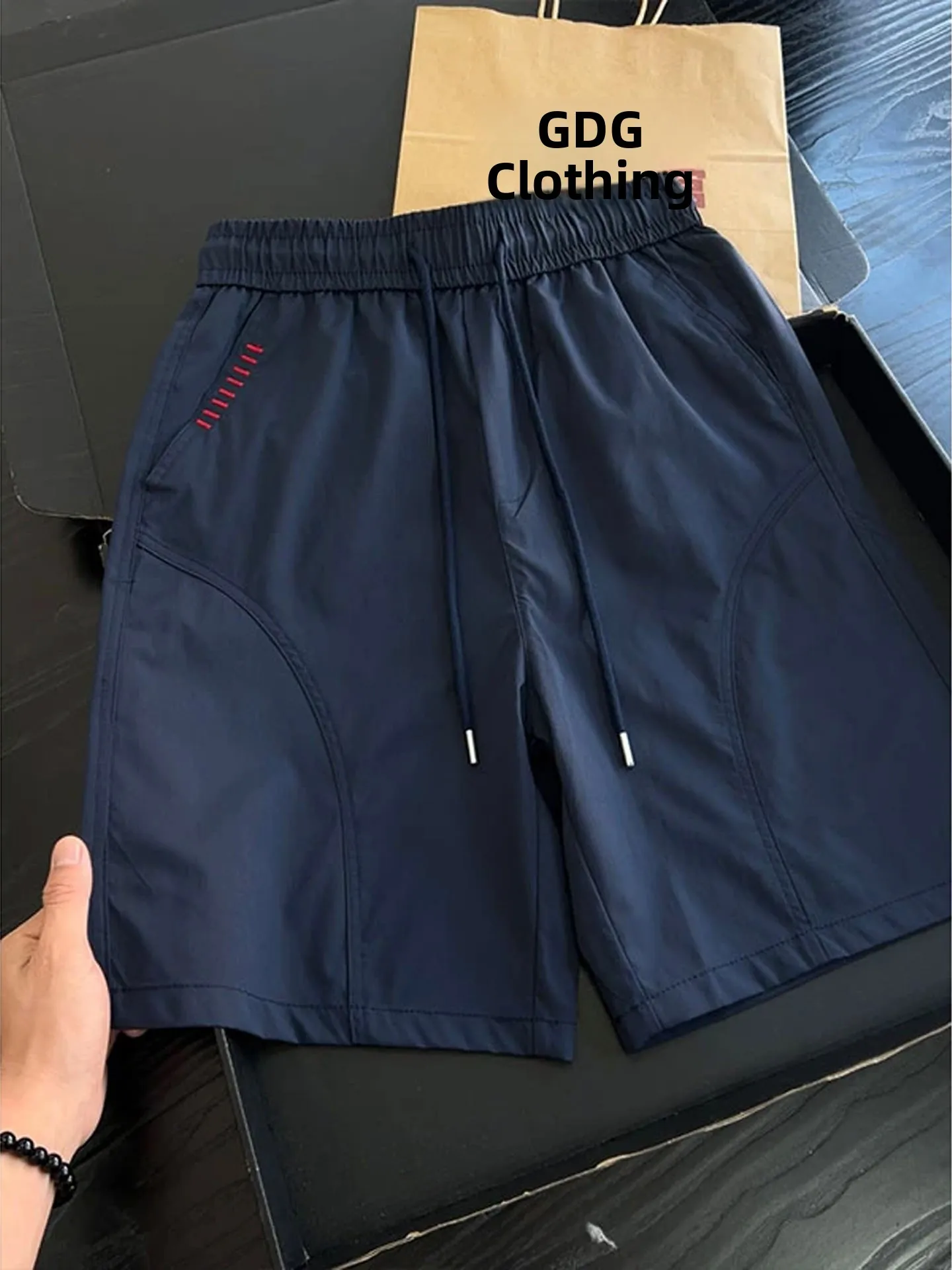Quick Dry Ice Silk Shorts Men's Summer Thin Fitness Sports Embroidered Shorts American Straight Leg Five Shorts CleanFit Style
Quick Dry Ice Silk Shorts Men's Summer Thin Fitness Sports Embroidered Shorts American Straight Leg Five Shorts CleanFit Style