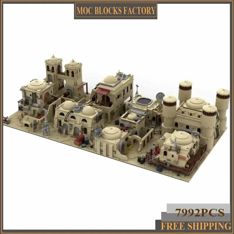 Популярная Звездная Модель Фильма Moc Строительные Кирпичи Космос Пустынный Город Технология Модульные Блоки Подарки Рождественские Игрушки Наборы DIY Сборка
Популярная Звездная Модель Фильма Moc Строительные Кирпичи Космос Пустынный Город Технология Модульные Блоки Подарки Рождественские Игрушки Наборы DIY Сборка