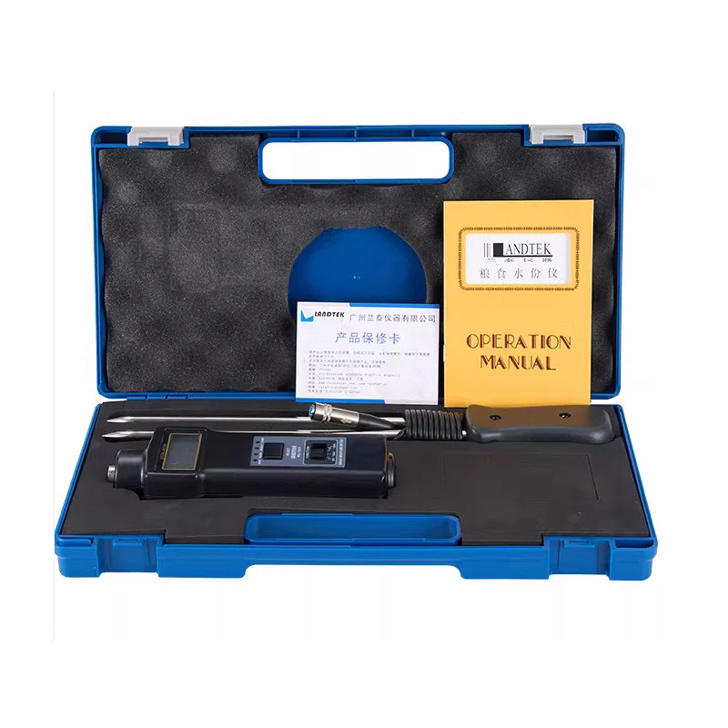 Измеритель влажности зерна Landtek MC-7821 MC-7825G MC-7828G с ЖК-дисплеем для пшеницы, ячменя, овса, ржи и кукурузы
Измеритель влажности зерна Landtek MC-7821 MC-7825G MC-7828G с ЖК-дисплеем для пшеницы, ячменя, овса, ржи и кукурузы