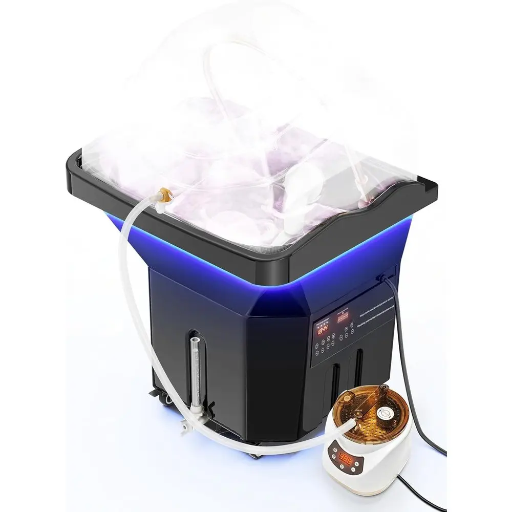 Spa Equipment, Shampoo Bowl eaturing Light Therapy & 60L Large Water Storage Tank, Water Circulation or Parl, Sns, Spas
Spa Equipment, Shampoo Bowl eaturing Light Therapy & 60L Large Water Storage Tank, Water Circulation or Parl, Sns, Spas