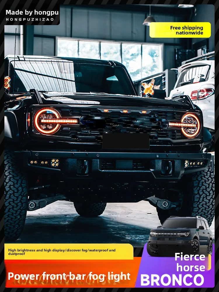 Bahalitu Arctic Light Off-Road Auxiliary Spotlight for Ford Wrangler Front Bumper Fog Light Modification Compatible with Models
Bahalitu Arctic Light Off-Road Auxiliary Spotlight for Ford Wrangler Front Bumper Fog Light Modification Compatible with Models