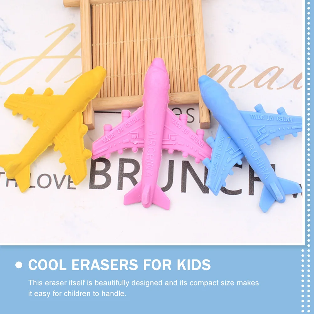 12Pcs Beautifully Designed Plane Erasers For Children School Supplies Compact Size Bulk
12Pcs Beautifully Designed Plane Erasers For Children School Supplies Compact Size Bulk