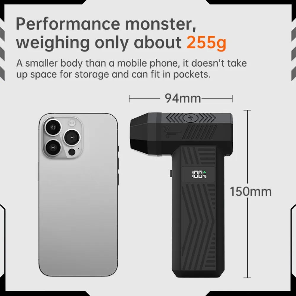 650000 RPM Strong Winds Turbo Fan High Speed Violent Fan Powerful Air Blower 55m/s High Power Duct Fan Brushless Turbo Jet Fan
650000 RPM Strong Winds Turbo Fan High Speed Violent Fan Powerful Air Blower 55m/s High Power Duct Fan Brushless Turbo Jet Fan