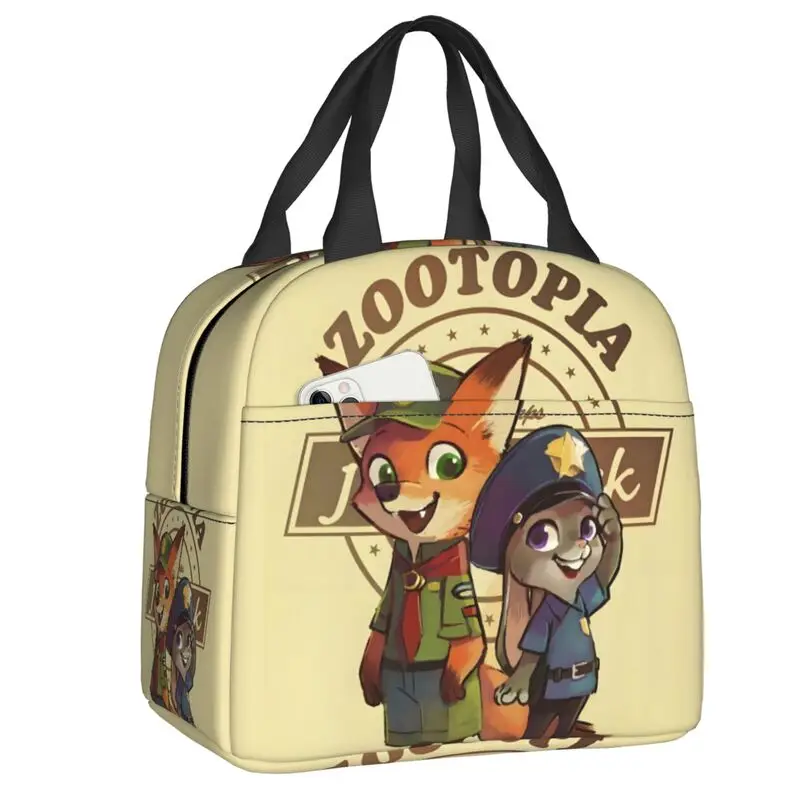 Custom Zootopia Cartoon Movie Resuable Lunch Boxes Women Multifunction Nick Fox Cooler Thermal Food Insulated Lunch Bag Office
Custom Zootopia Cartoon Movie Resuable Lunch Boxes Women Multifunction Nick Fox Cooler Thermal Food Insulated Lunch Bag Office