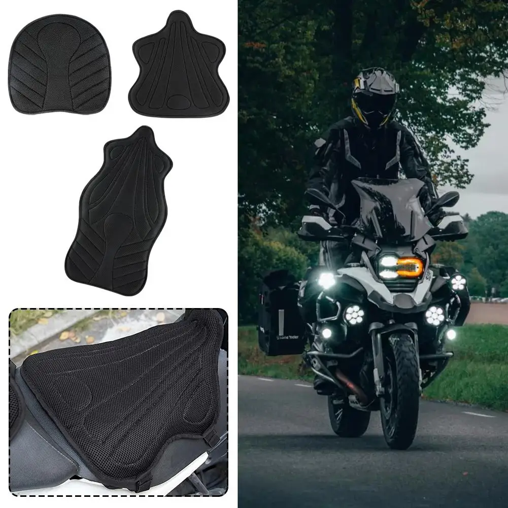 Motorcycle Seat Cushion Soft Comfortable Motorcycle Air Seat Breathable Waterproof Double Seat Covers Mats For Electric Bik G5K1
Motorcycle Seat Cushion Soft Comfortable Motorcycle Air Seat Breathable Waterproof Double Seat Covers Mats For Electric Bik G5K1