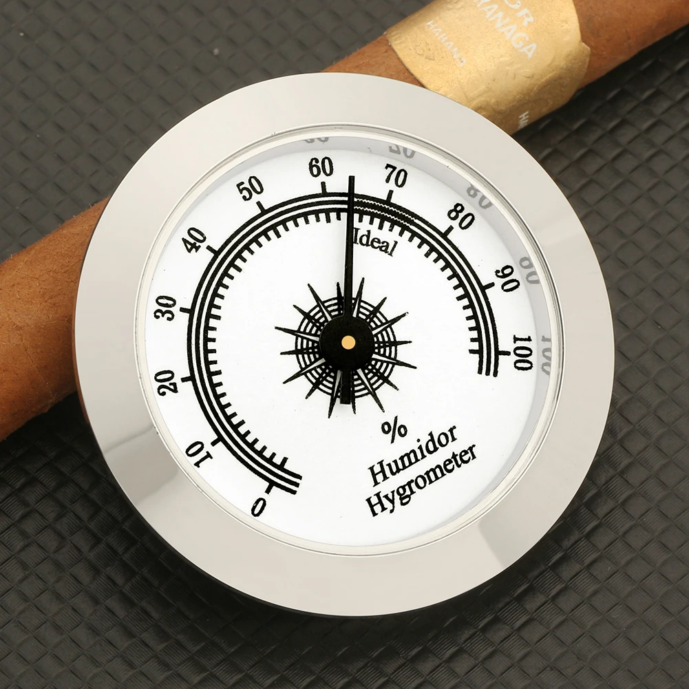 Galiner Portable Cigars Humidity Testing Tool Mechanical Cigars Hygrometer Round-Shaped Cigar Hygrometer for Humidor
Galiner Portable Cigars Humidity Testing Tool Mechanical Cigars Hygrometer Round-Shaped Cigar Hygrometer for Humidor