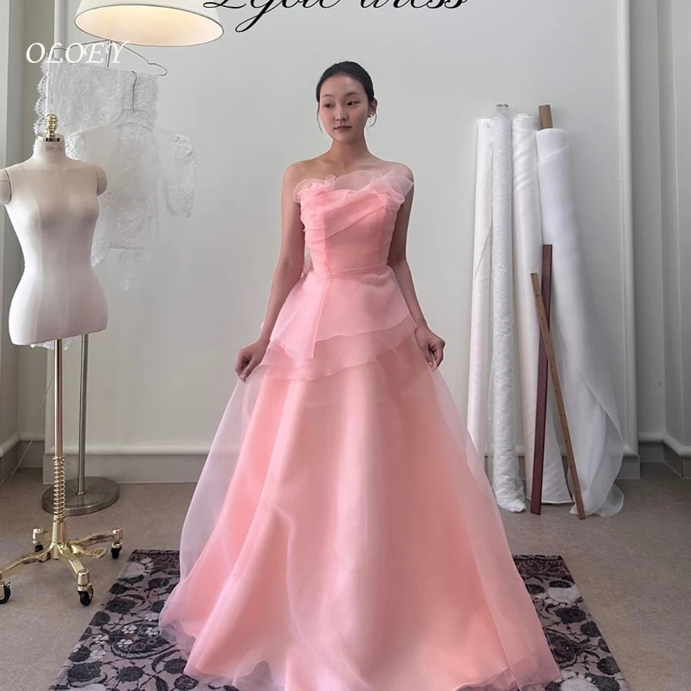 OLOEY Strapless Evening Dresses Korea Wedding Photo Shoot Customized Garden Corset Back Prom Dress Floor Length
OLOEY Strapless Evening Dresses Korea Wedding Photo Shoot Customized Garden Corset Back Prom Dress Floor Length