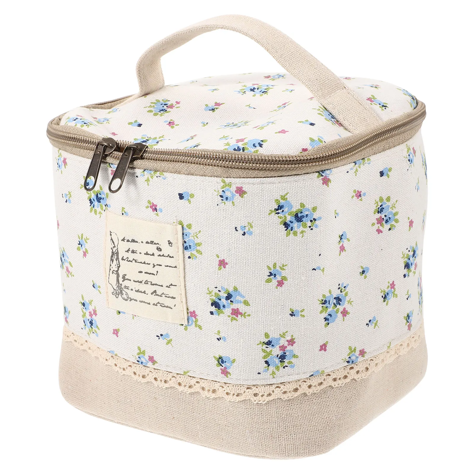 Large Capacity Handheld Storage Bag Travel Toiletry Case Cotton Linen Material Durable Foldable Makeup Pouch Lunch
Large Capacity Handheld Storage Bag Travel Toiletry Case Cotton Linen Material Durable Foldable Makeup Pouch Lunch