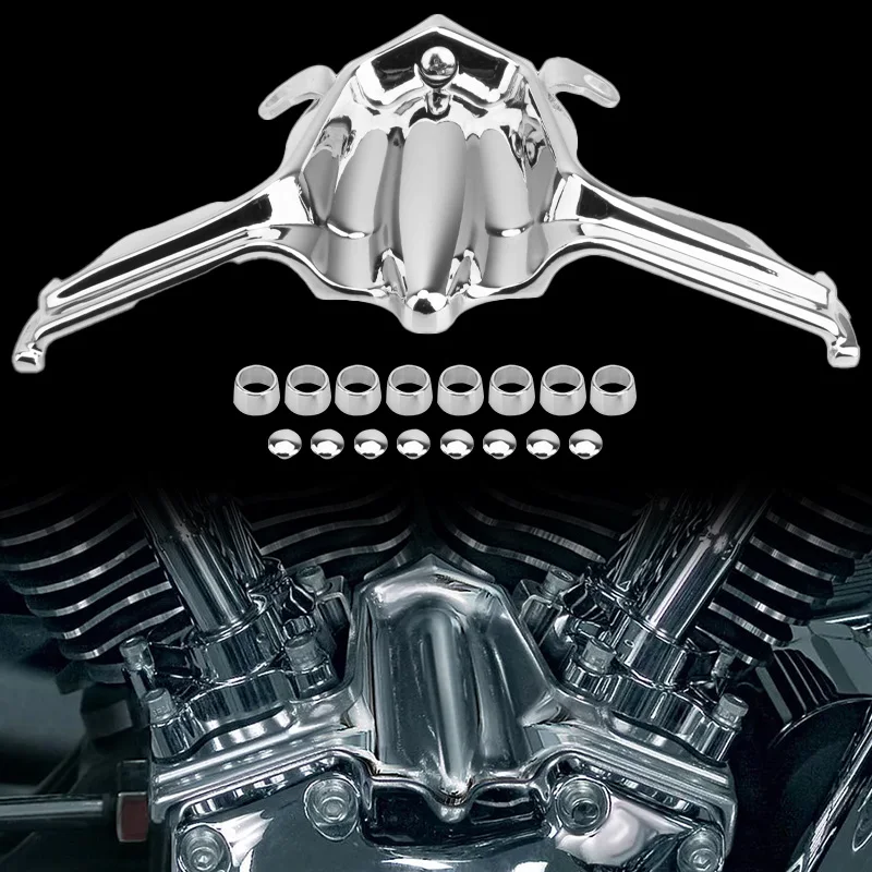 Motorcycle Chrome Tappet Lifter Block Accent Cover For Harley Twin Cam Touring Street Glide Road King Softail Fat Bob 1999-2017
Motorcycle Chrome Tappet Lifter Block Accent Cover For Harley Twin Cam Touring Street Glide Road King Softail Fat Bob 1999-2017