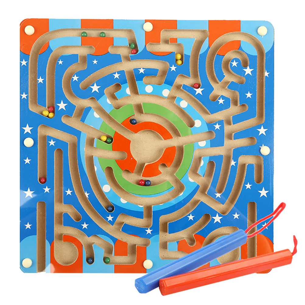 Educational Wooden Maze Puzzle Board Game for Children Ages 3 4 5 6 Years Old Enhances Hand Eye Coordination Problem Solving
Educational Wooden Maze Puzzle Board Game for Children Ages 3 4 5 6 Years Old Enhances Hand Eye Coordination Problem Solving