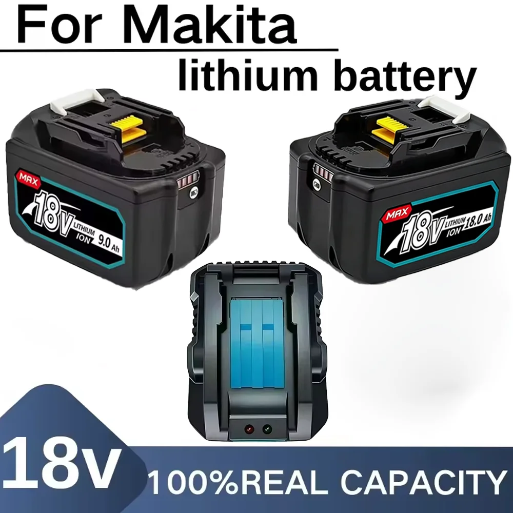 9.0Ah/12.0Ah 18V Lithium Ion Rechargeable Battery Compatible For Makita BL1860 BL1850B Cordless Electric Screwdriver Power Tool
9.0Ah/12.0Ah 18V Lithium Ion Rechargeable Battery Compatible For Makita BL1860 BL1850B Cordless Electric Screwdriver Power Tool