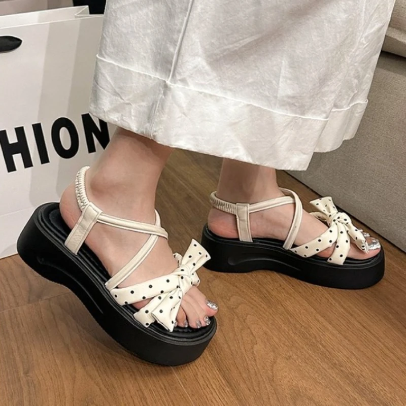 2026 Summer New Women Bow Sandals Women's Sandals Fashion Peep Toe Platform Casual Slippers for Sandals
2026 Summer New Women Bow Sandals Women's Sandals Fashion Peep Toe Platform Casual Slippers for Sandals