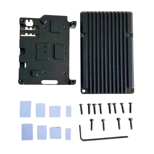 Двойные охлаждающие вентиляторы Raspberry Pi5 из алюминиевого сплава для Pi 5
Двойные охлаждающие вентиляторы Raspberry Pi5 из алюминиевого сплава для Pi 5