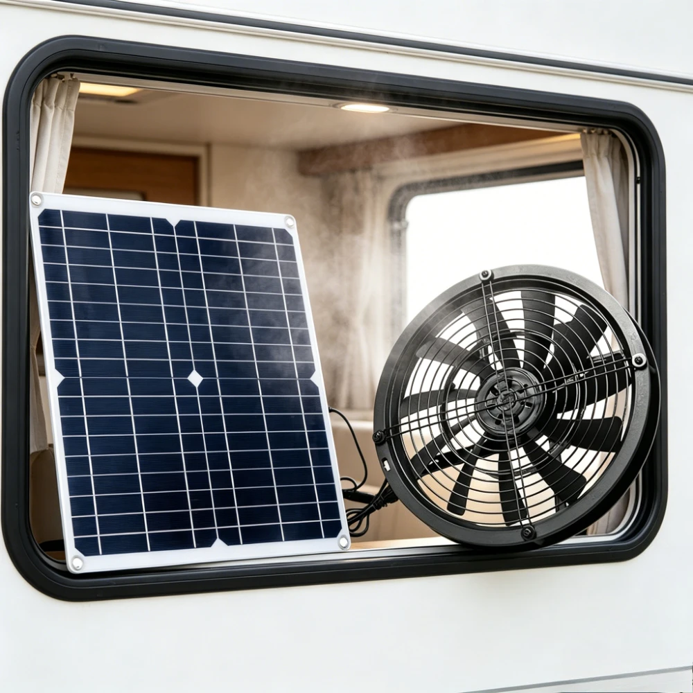 15W 25W Solar Ventilation Exhaust Fan Kit for Greenhouse Chicken Coop Dog House RV Shed Outdoor Weatherproof Air Cooling
15W 25W Solar Ventilation Exhaust Fan Kit for Greenhouse Chicken Coop Dog House RV Shed Outdoor Weatherproof Air Cooling