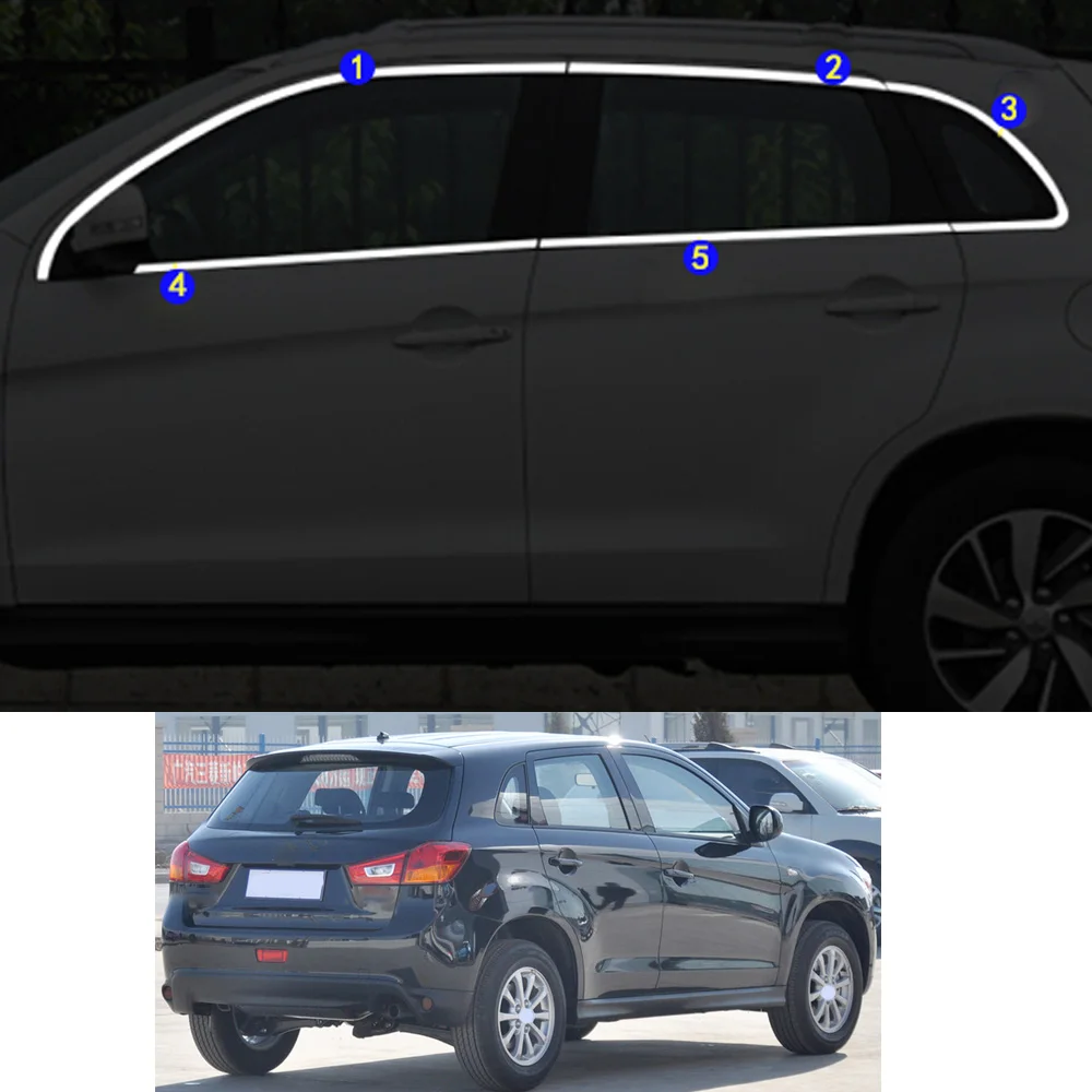 For Mitsubishi ASX 2013 2014 2015 Car Sticker Garnish Pillar Window Middle Strip Trim Frame Hoods
For Mitsubishi ASX 2013 2014 2015 Car Sticker Garnish Pillar Window Middle Strip Trim Frame Hoods