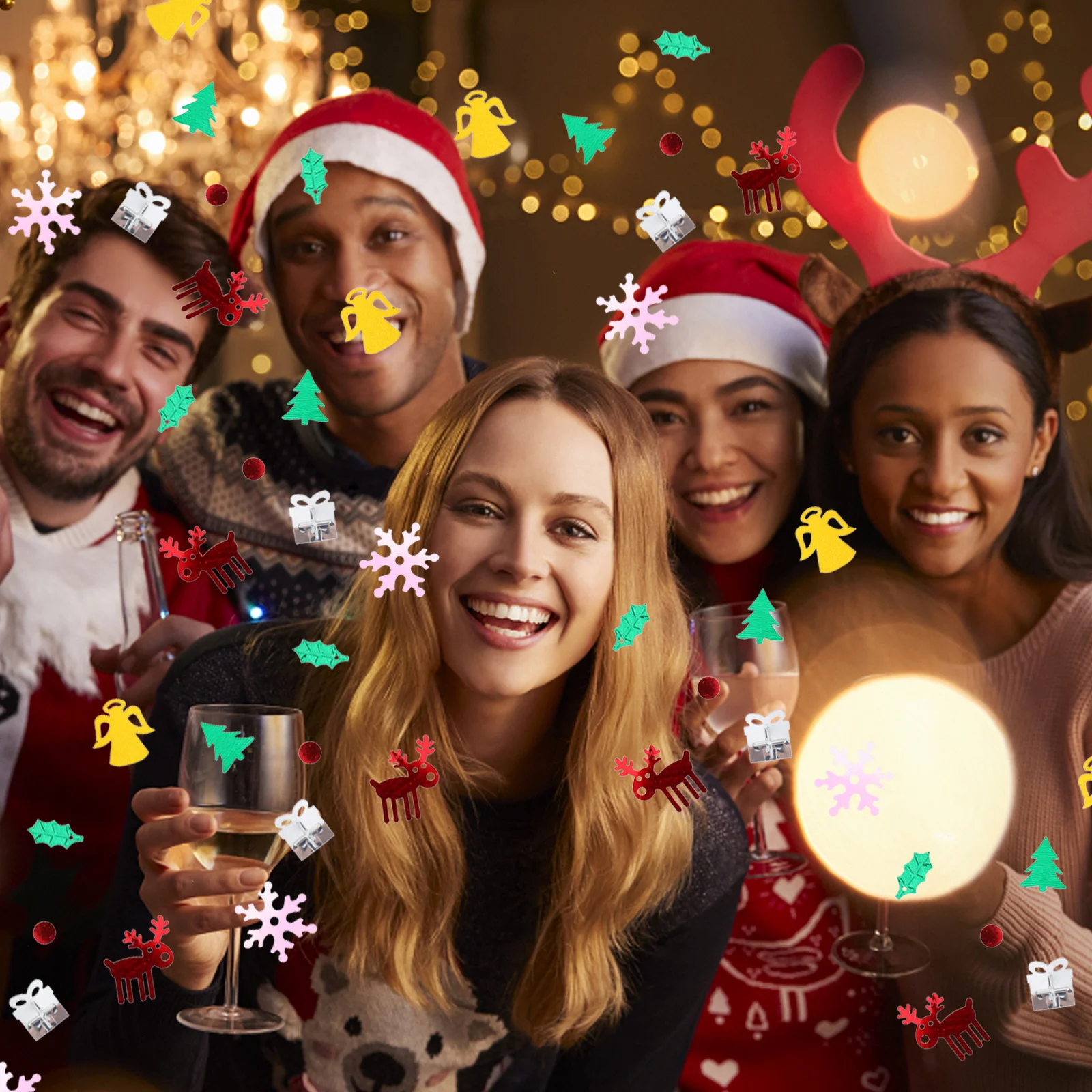 100g Bright Glitter Confetti Colorful Festival Party Supply Christmas Wedding Birthday Sequins Decor Christmas Confetti
100g Bright Glitter Confetti Colorful Festival Party Supply Christmas Wedding Birthday Sequins Decor Christmas Confetti