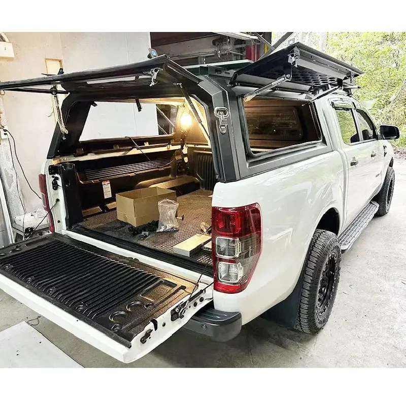 Custom Heavy Duty Tub Kit Dual Cab Super safe tub canopy with ALUMIMIM ROOF RACK
Custom Heavy Duty Tub Kit Dual Cab Super safe tub canopy with ALUMIMIM ROOF RACK
