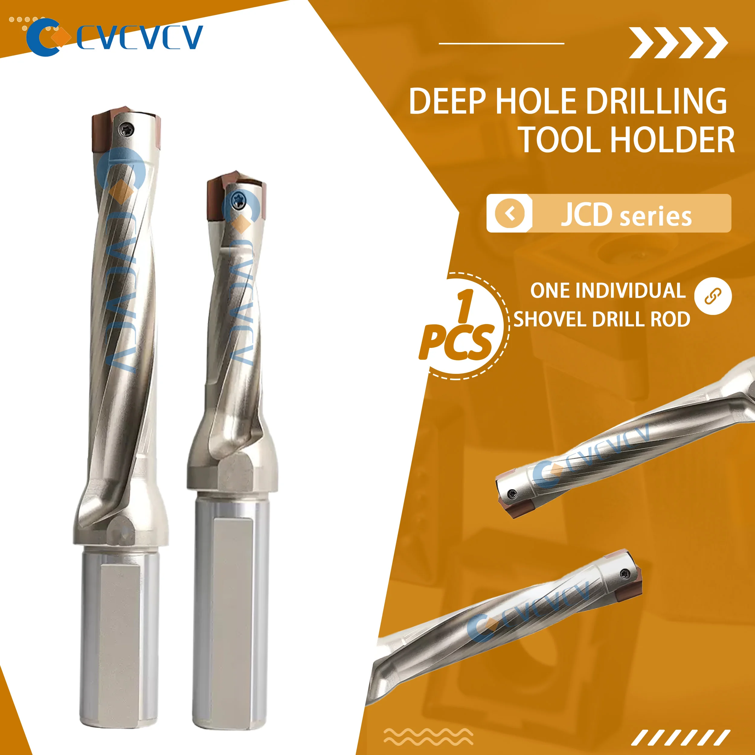 High Quality Crown Drilling Bit Violence Drill JCD 3D/5D/8D Internal Cooling U-Drill CNC Lathe Deep Hole Spade Drills Cutter Bar
High Quality Crown Drilling Bit Violence Drill JCD 3D/5D/8D Internal Cooling U-Drill CNC Lathe Deep Hole Spade Drills Cutter Bar