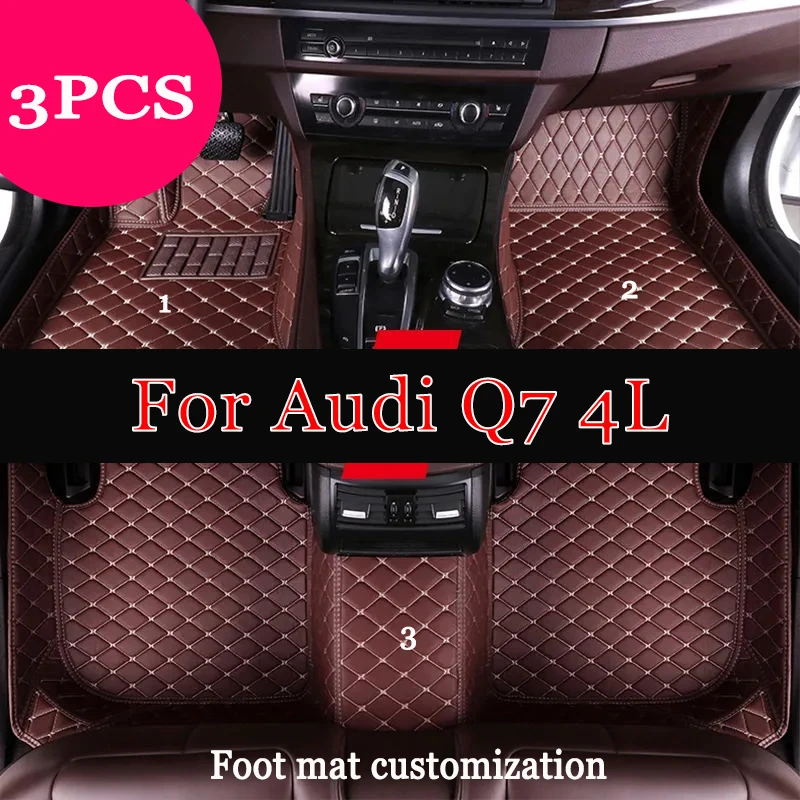 Автомобильные коврики для Audi Q7 4L MK1 2005 ~ 2015 Роскошный кожаный коврик против грязи Прочный автомобильный коврик Комплект аксессуаров для салона автомобиля
Автомобильные коврики для Audi Q7 4L MK1 2005 ~ 2015 Роскошный кожаный коврик против грязи Прочный автомобильный коврик Комплект аксессуаров для салона автомобиля