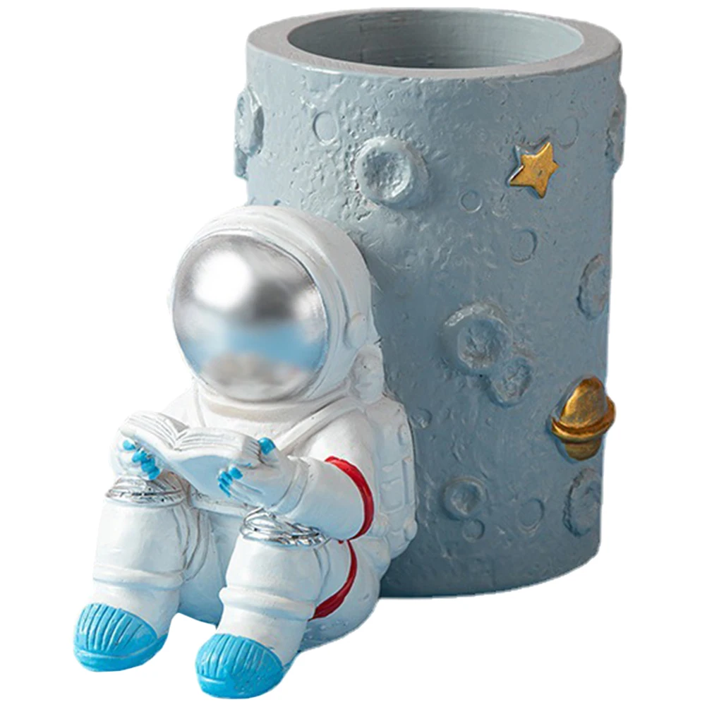 Astronaut Pen Holder Resin Figurine Desk Accessories Space Themed Pencil Cup Stationery Organizer Creative Office Home Decor
Astronaut Pen Holder Resin Figurine Desk Accessories Space Themed Pencil Cup Stationery Organizer Creative Office Home Decor