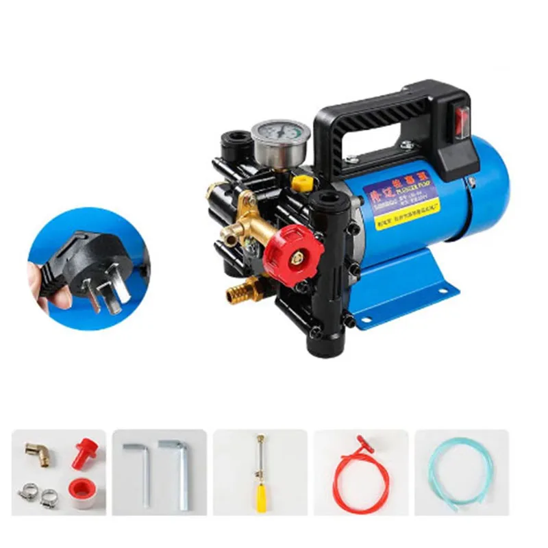 250W Agricultural Electric High Pressure Pump / Garden Tools Spraying Watering Car Wash Irrigation Double Cylinder Piston
250W Agricultural Electric High Pressure Pump / Garden Tools Spraying Watering Car Wash Irrigation Double Cylinder Piston